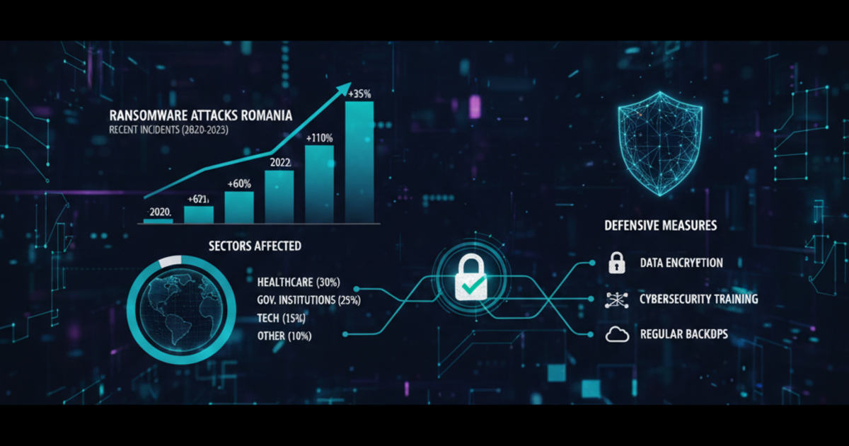 Romania's Ransomware Resilience: Confronting a New Wave of Threats